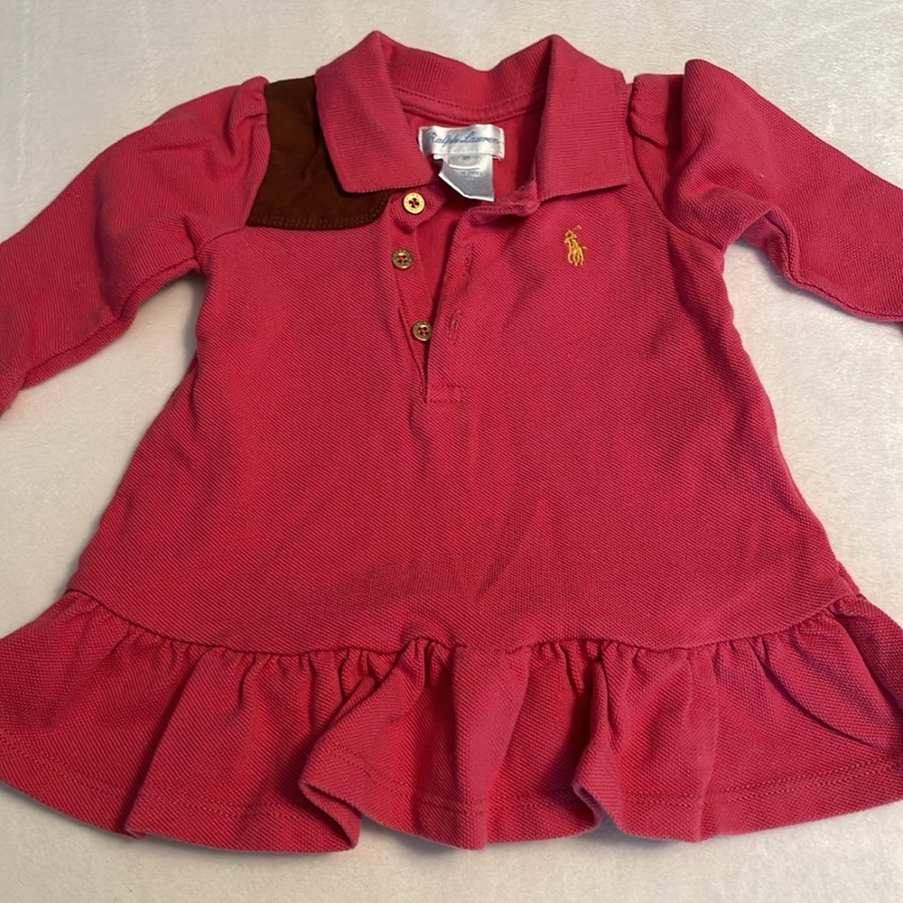 Ralph Lauren long sleeve dress with matching underwear! - Picture 2 of 6